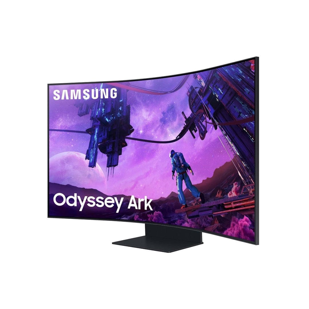 Samsung Odyssey ARK 55-inch 3840 x 2160p 4K UHD 16:9 165 Hz 1ms Quantum Mini-LED Curved Monitor LS55BG970NUXEN