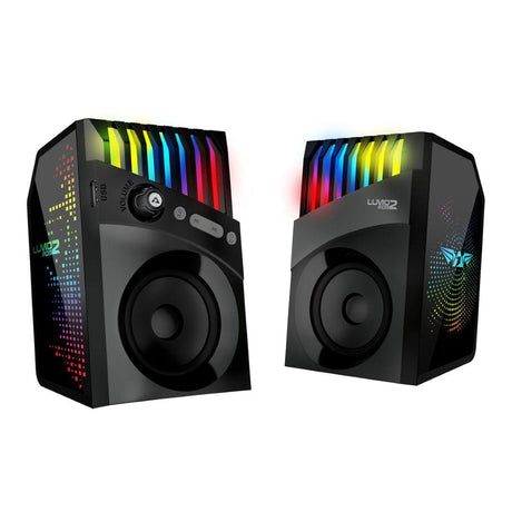 Armaggeddon Lumo 2 RGB 2.0 Stereo Bluetooth Gaming Speakers LUMO2RGB