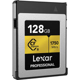 Lexar 128GB Professional CFexpress Type B Memory Card LXCFX10-128