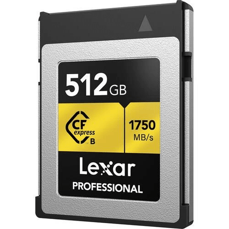 Lexar 512GB Professional CFexpress Type B Memory Card LXCFX10-512