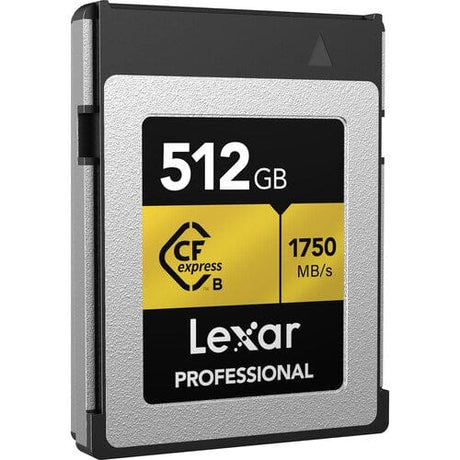 Lexar 512GB Professional CFexpress Type B Memory Card LXCFX10-512