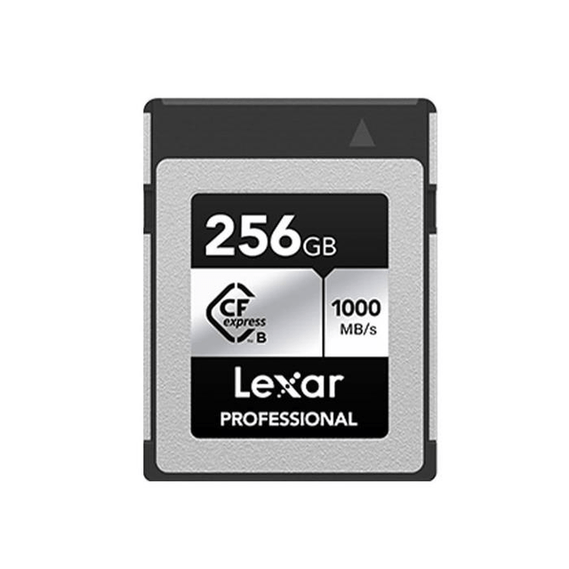 Lexar Silver CF Express Pro 256GB Type B Memory Card LXCFXSL-256G