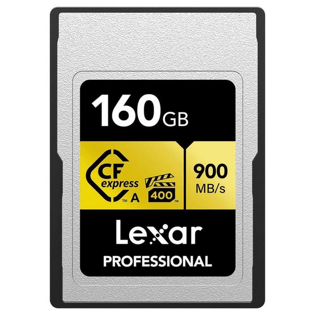 Lexar Gold CF Express Pro 160GB Type A Memory Card LXCFXTA-160G