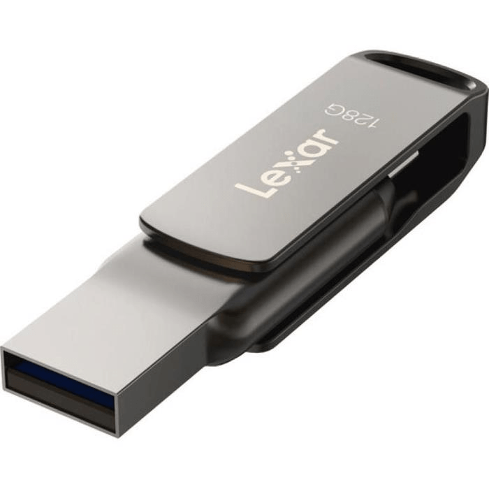 Lexar Jumpdrive D400 128GB 3.1 Dual Type-C and Type-A Flash Drive LXJDD400128