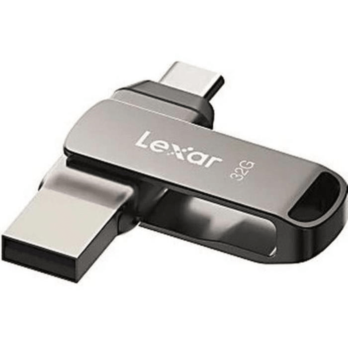 Lexar Jumpdrive D400 32GB 3.1 Dual Type-C and Type-A Flash Drive LXJDD40032