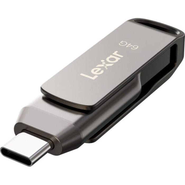 Lexar Jumpdrive D400 64GB 3.1 Dual Type-C and Type-A Flash Drive LXJDD40064