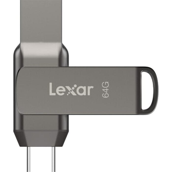 Lexar Jumpdrive D400 64GB 3.1 Dual Type-C and Type-A Flash Drive LXJDD40064