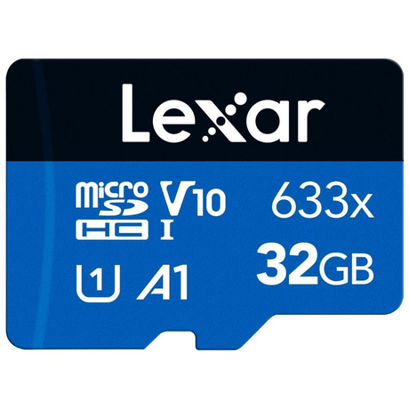 Lexar 633x 32GB MicroSDHC Memory Card LXSDM63332