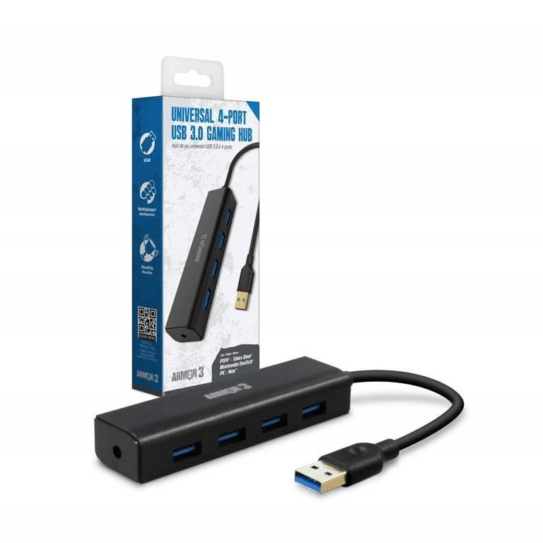 Hyperkin Universal 4-Port USB 3.0 Hub M07475