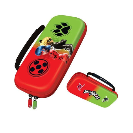 Hyperkin Official Miraculous EVA Hard Shell Carrying Case - Ladybug & Cat Noir M07541-MTBC