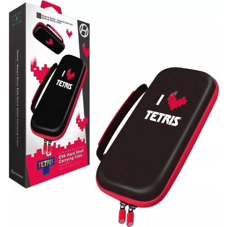 Hyperkin Limited Edition Official Tetris EVA Hard Shell Carrying Case - Heart Drop M07541-TEHD