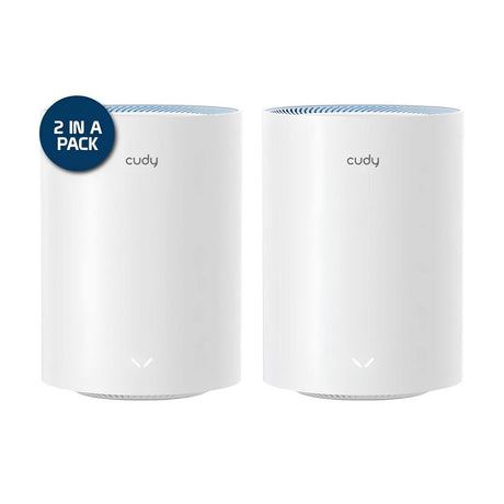 Cudy M1200(2-pack) AC1200 Dual-Band Whole Home Mesh Wi-Fi 5 System