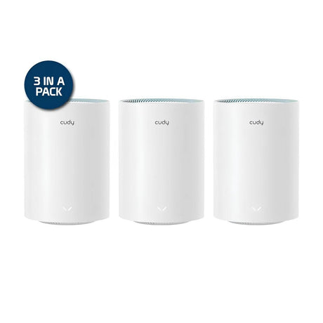 Cudy M1300(3-pack) AC1200 Gigabit Dual-Band Whole Home Mesh Wi-Fi 5 System