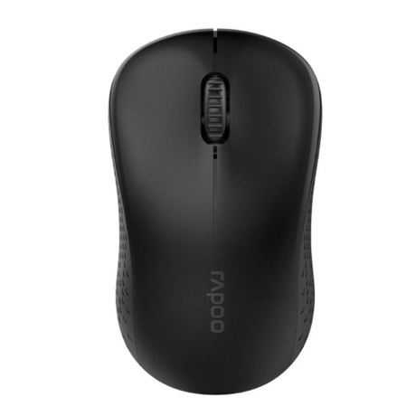 Rapoo M160Silent-BLACK Multi-Mode Wireless Mouse