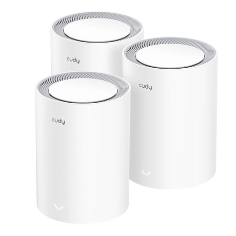 Cudy M1800 AX1800 Whole Home Mesh Wi-Fi 6 System 3-Pack