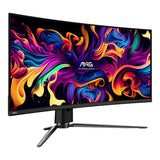 MSI MAG 341CQP QD-OLED 34-inch 3440 x 1440p UWQHD 21:9 175Hz 0.03ms QD-OLED Curved Gaming Monitor