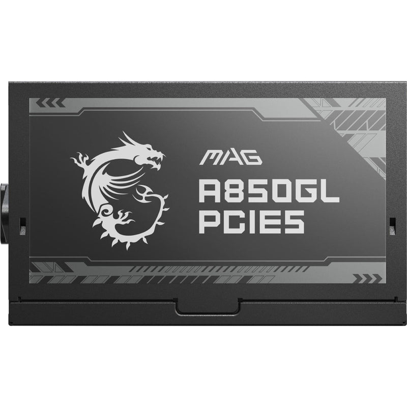 MSI MAG A850GL PCIE5 850W 80 Plus Gold 20+4 pin ATX Black Power Supply -  GeeWiz