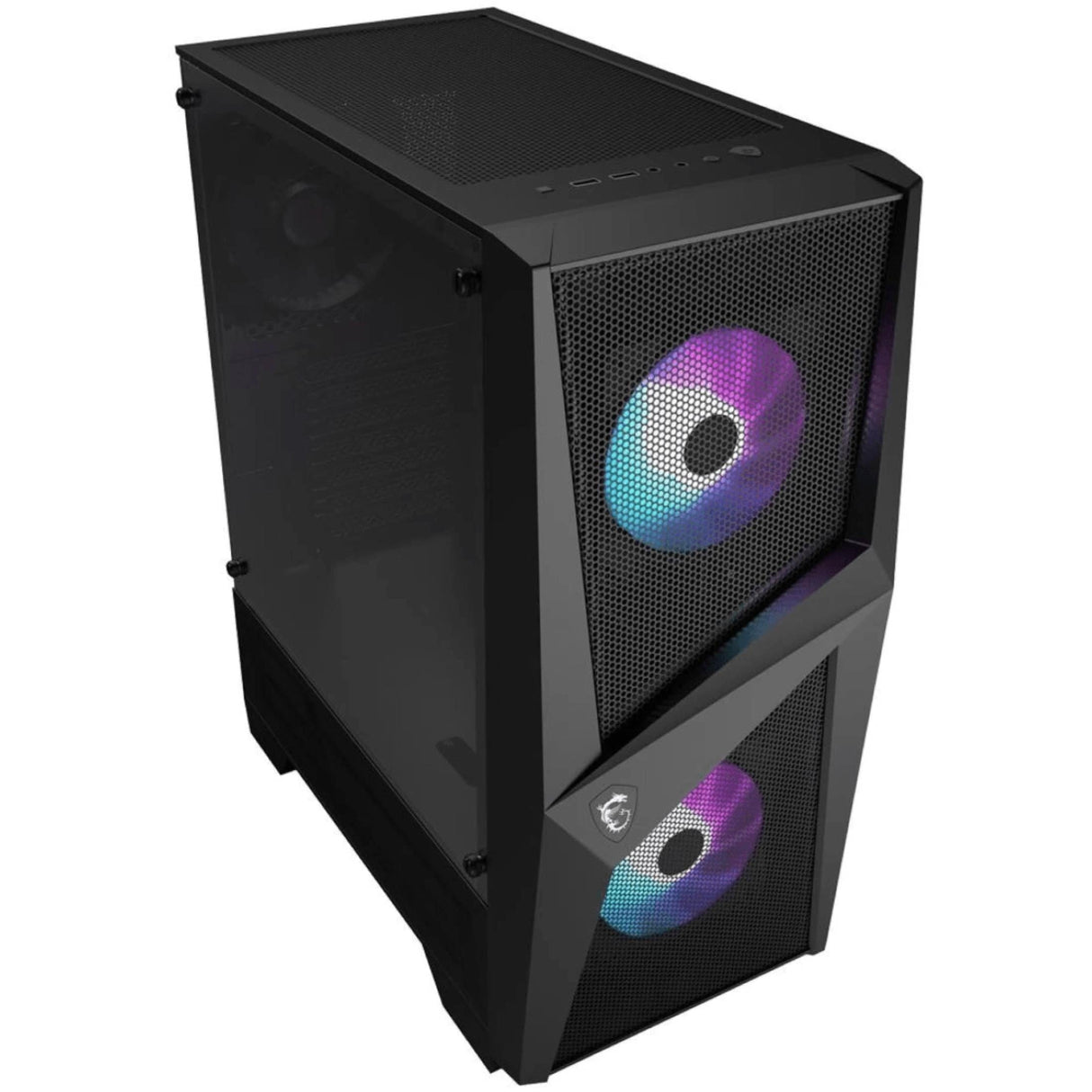 MSI MAG FORGE 100R Mid Tower Gaming PC Case