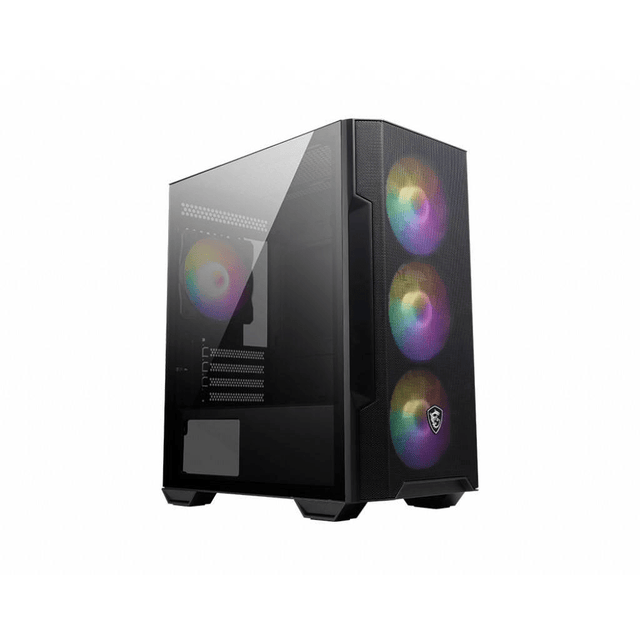 MSI MAG Forge M100R ARGB Micro-ATX Mid-Tower Gaming PC Case