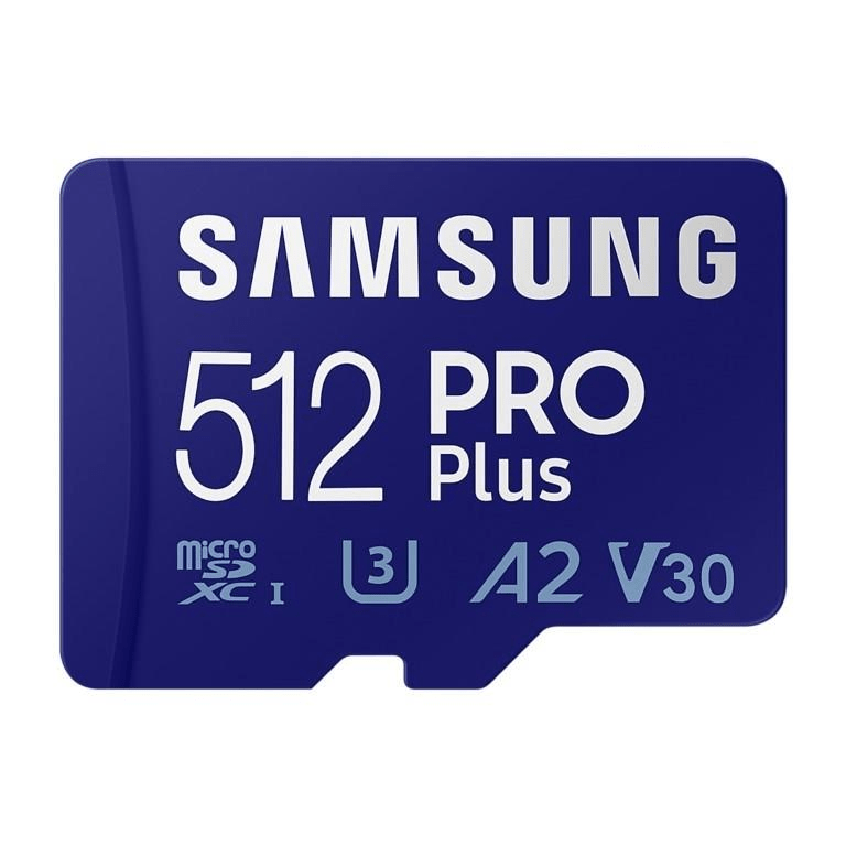 Samsung PRO Plus 512GB MicroSDXC UHS-I Class 10 Memory Card MB-MD512KA/APC