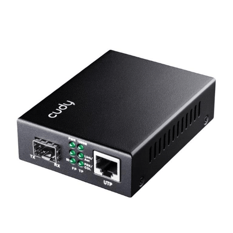 Cudy MC220 Fibre to Gigabit Ethernet Media Converter