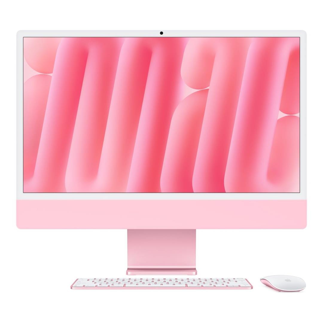 Apple iMac 24 23.5-inch Retina 4.5K All-in-One PC - Apple M4 512GB SSD 24GB RAM macOS Pink