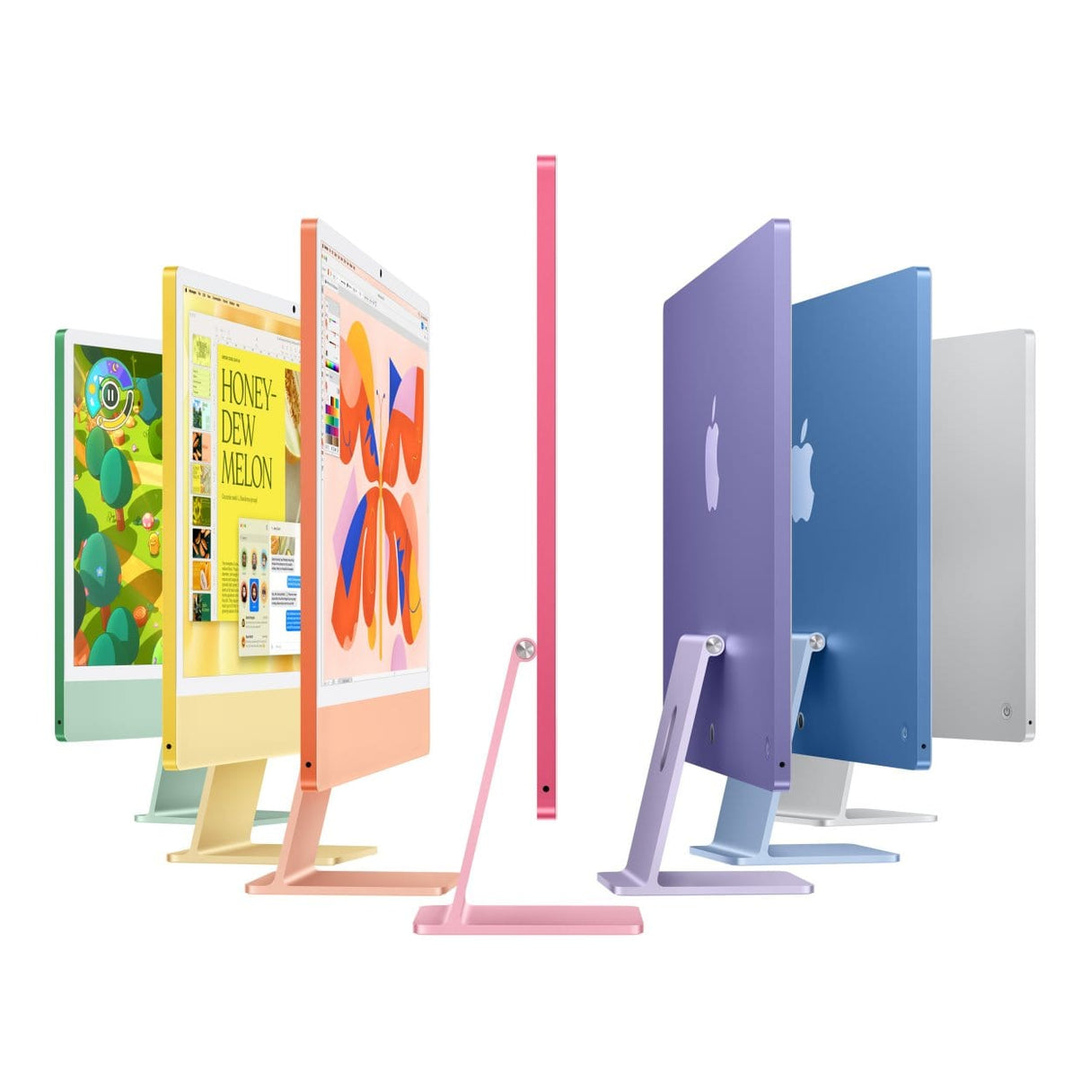 Apple iMac 24 23.5-inch Retina 4.5K All-in-One PC - Apple M4 512GB SSD 24GB RAM macOS Pink