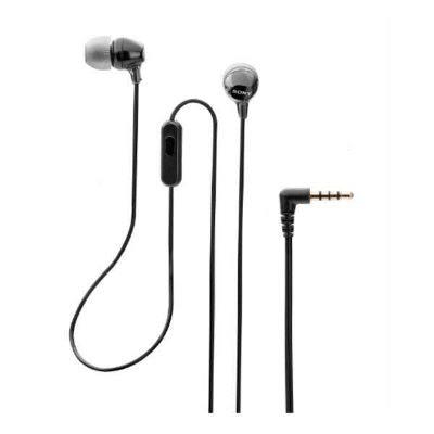 Sony Earphones Black MDR-EX15AP