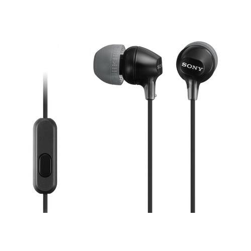 Sony Earphones Black MDR-EX15AP