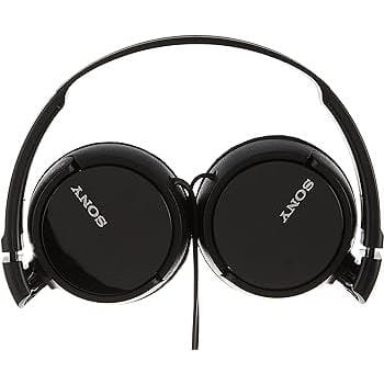 Sony MDR-ZX110 Headphones Foldable - Black