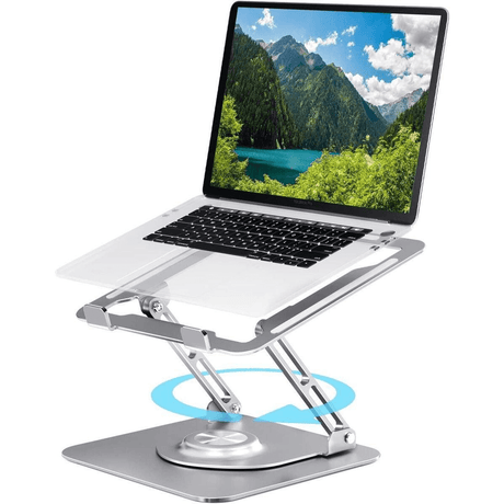 Tuff-Luv 360 Degree Rotatable and Height Adjustable Notebook Stand Aluminum MF2376