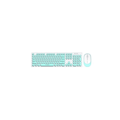 Tuff-Luv Wireless Keyboard and Mouse Combo Neon Green MF2392