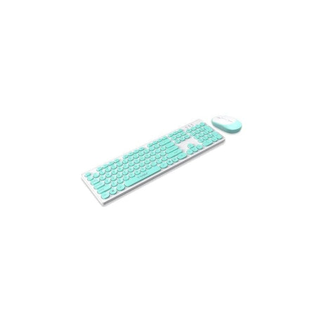 Tuff-Luv Wireless Keyboard and Mouse Combo Neon Green MF2392