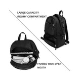 Tuff-Luv Oxford 13-15.6-inch Backpack with USB Charging Port Black MF2414