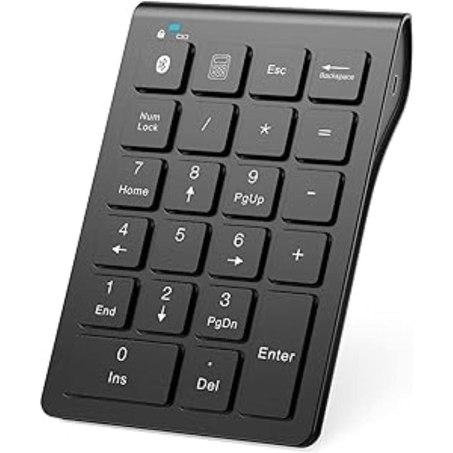 Tuff-Luv MF2573 Rechargeable Bluetooth Numeric Keypad Black