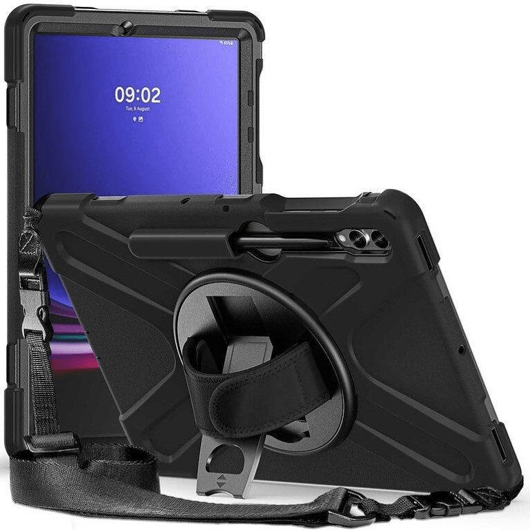 Tuff-Luv 8-inch Armour Jack Rugged Tablet Case Black MF2639