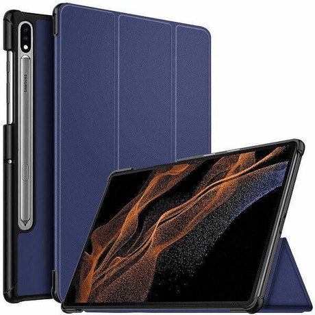 Tuff-Luv 11-inch Smart Stand Case for Samsung Galaxy Tab A9+ Navy Blue MF2775