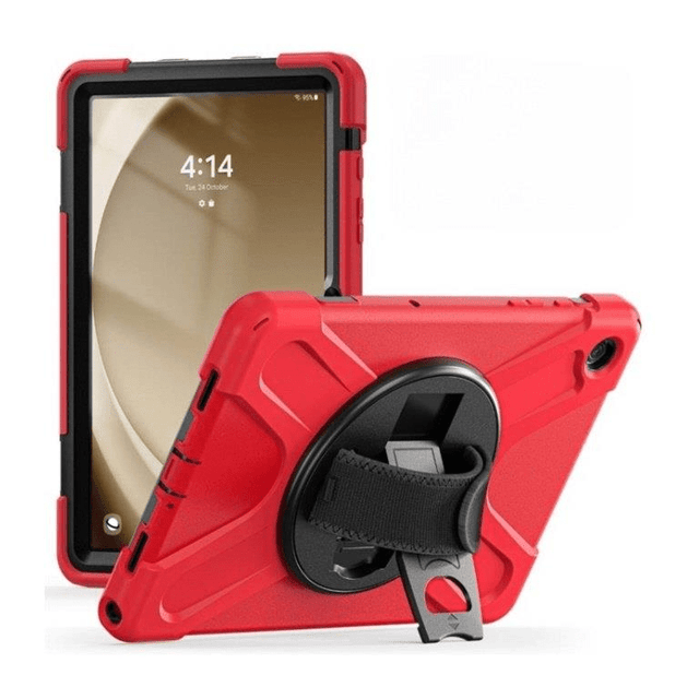 Tuff-Luv 11-inch Armour Jack Rugged Case for Samsung Galaxy Tab A9+ Red MF2778