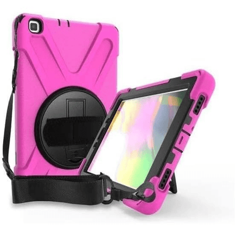 Tuff-Luv Armour Jack Rugged Case for Samsung Galaxy Tab A9+ Pink MF2779