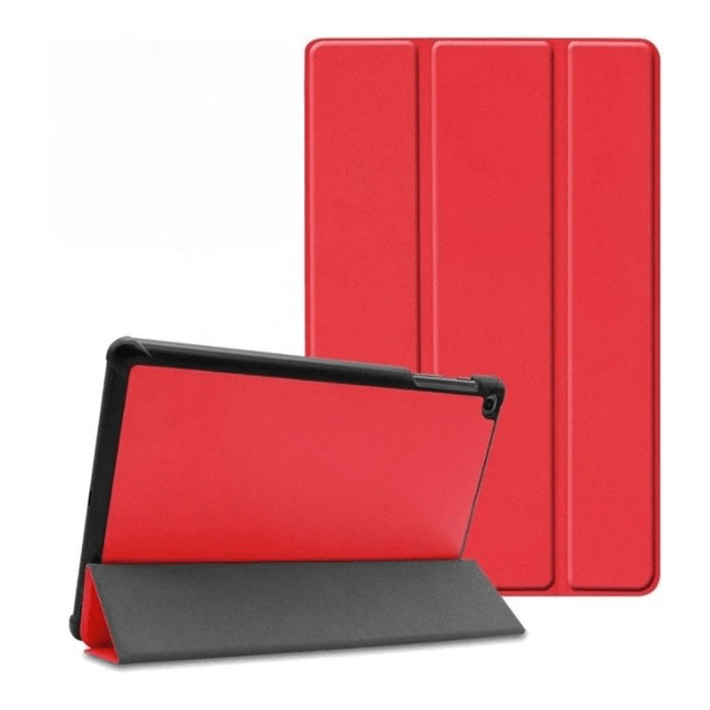 Tuff-Luv 8.7-inch Smart Stand Case for Samsung Galaxy Tab A9 Red MF2793