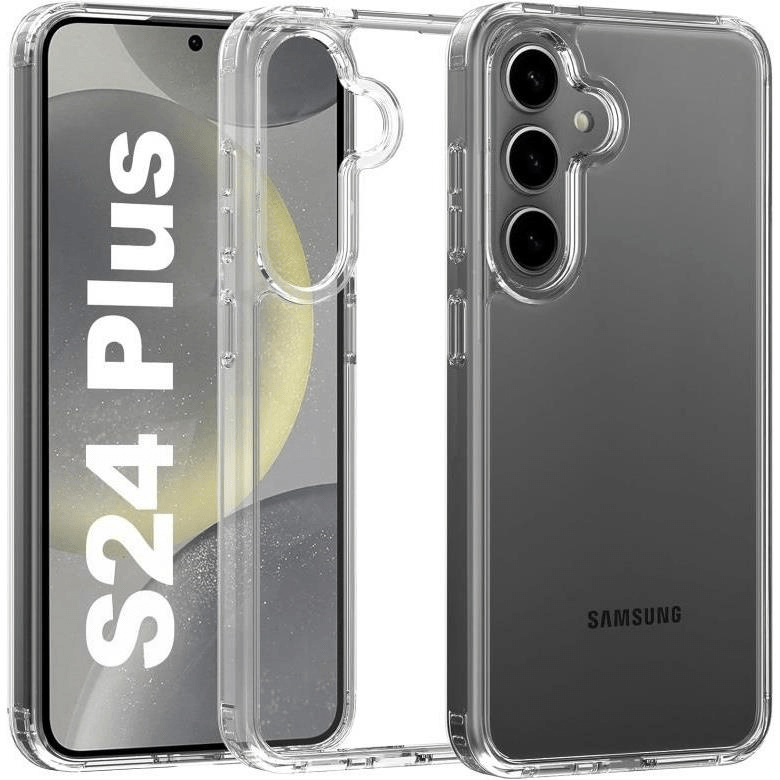 Tuff-Luv Hard Shell Cover for Samsung Galaxy S24 Plus Clear MF2823