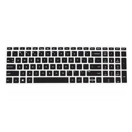 Tuff-Luv MF3119 HP Pavilion All-in-One Keyboard Cover Black Clear