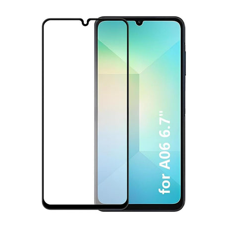 Tuff-Luv 2.5D Full Screen Tempered Glass for Samsung Galaxy A06 Clear MF3728