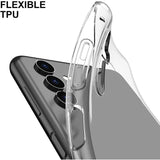 Tuff-Luv Protective Clear Gel Case for Samsung Galaxy A13 4G Clear MFA134TPU