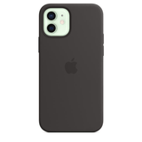 Apple iPhone 12 Pro Black Silicone Case with MagSafe Support