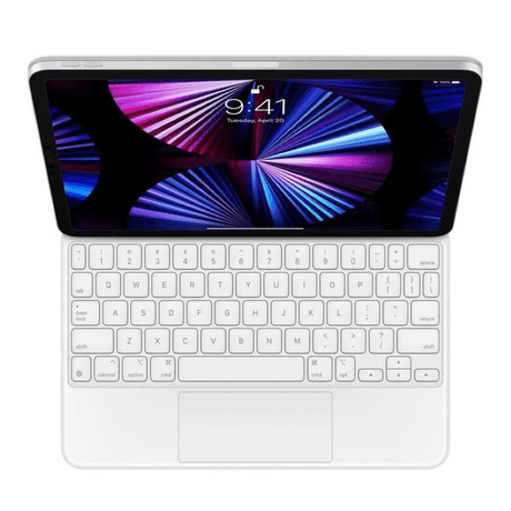 Apple Magic Keyboard for iPad Pro 11-inch G3 and iPad Air G4 International English White MJQJ3Z/A