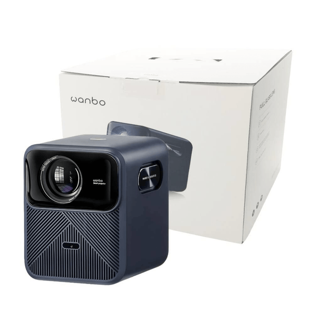 WANBO Mozart 1 Pro 1080P 900ANSI Android 11 Smart Home Theatre Projector - Dark Blue