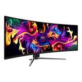 MSI MPG 491CQP QD-OLED 49-inch 5120 x 1440p DQHD 32:9 144Hz 0.03ms QD-OLED Curved Gaming Monitor