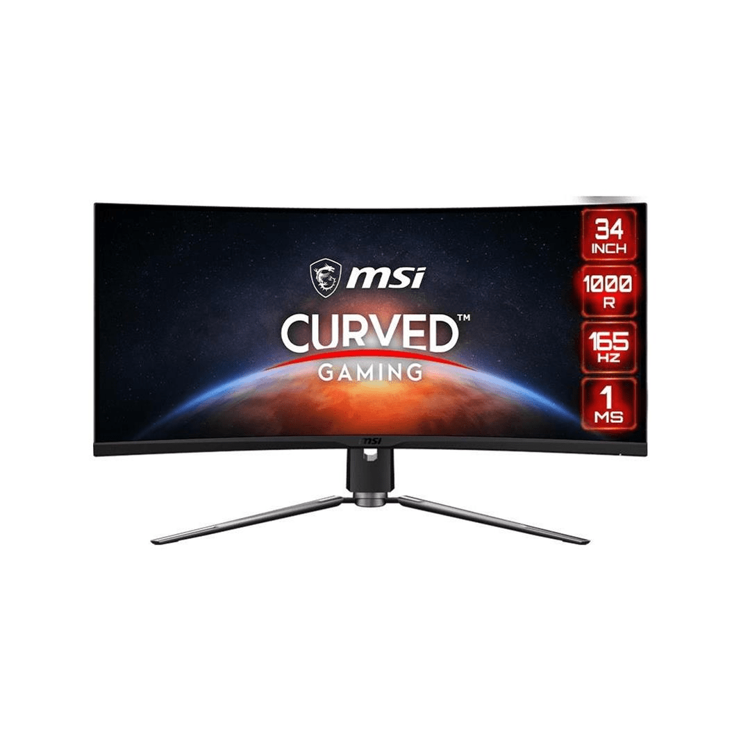 MSI MPG Artymis 343CQR 34-inch 3440 x 1440p UWQHD 21:9 165Hz 1ms VA LCD Curved Monitor