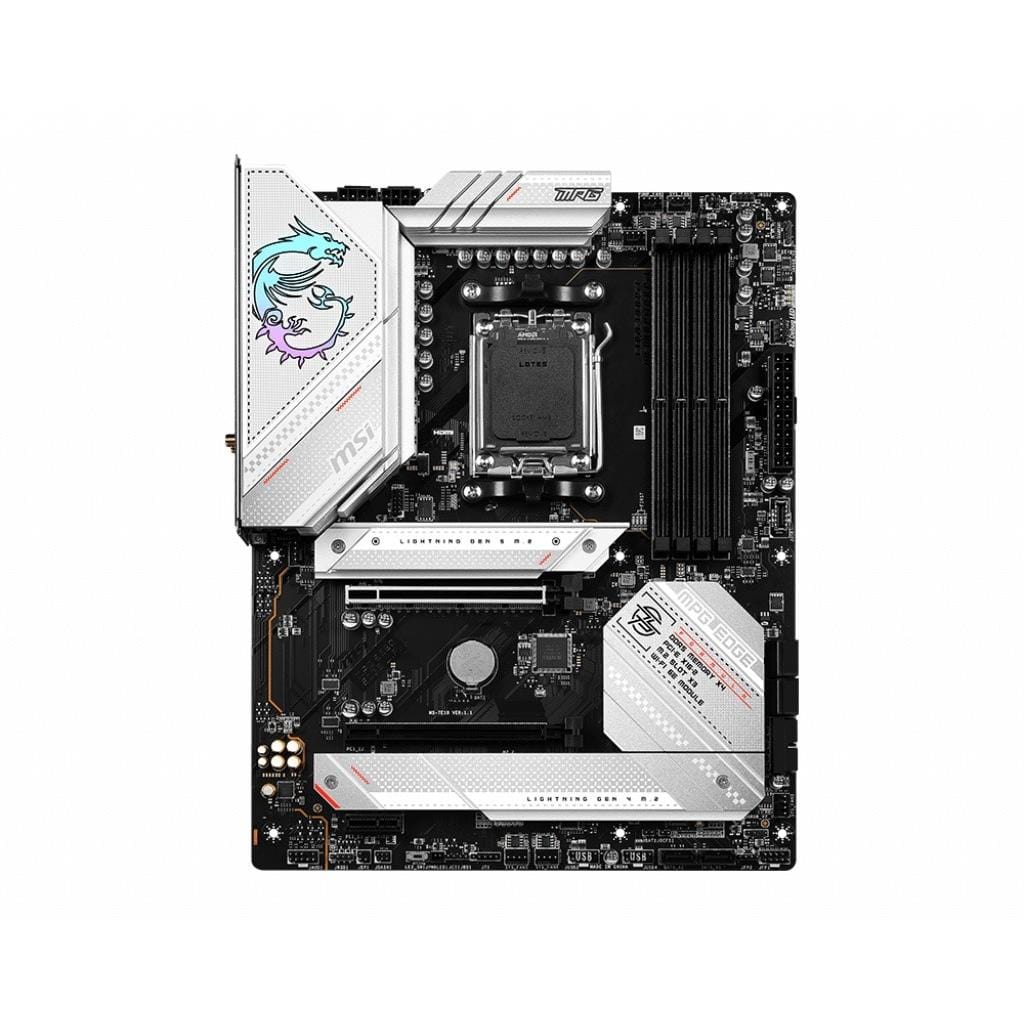 MSI MPG B650 Edge Wi-Fi AMD Socket AM5 ATX Motherboard